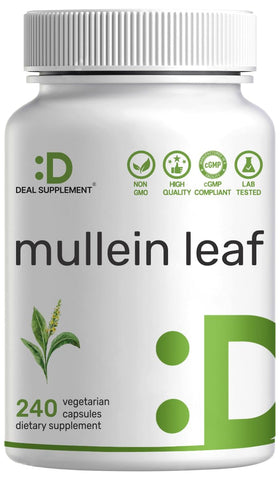 DEAL SUPPLEMENT Extrait de Feuille de Molène 240 Capsules Végétales - vue de devant