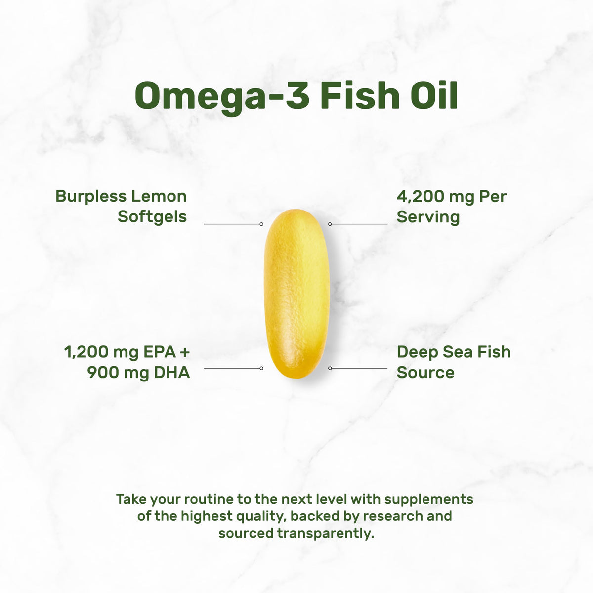 DEAL SUPPLEMENT flacon de 120 gélules Omega-3