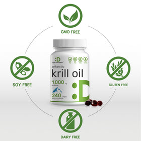 DEAL SUPPLEMENT huile de krill Antarctic 1000 mg détail des gélules