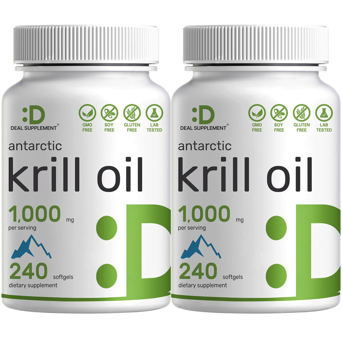 DEAL SUPPLEMENT huile de krill Antarctic 1000 mg gélules avant