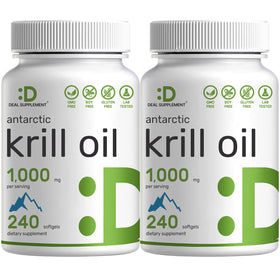 DEAL SUPPLEMENT huile de krill Antarctic 1000 mg gélules avant