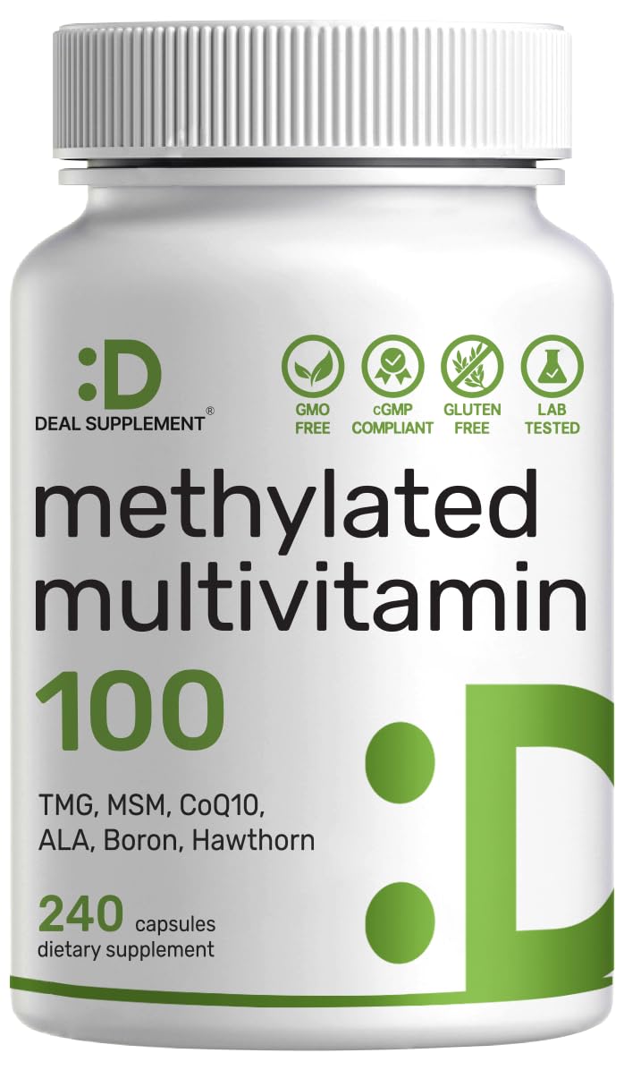 DEAL SUPPLEMENT Multivitamines Methylées 240 Capsules vue de face