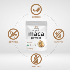DEAL SUPPLEMENT Poudre de racine de Maca Bio 1,36 kg en utilisation