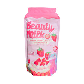 Dear Face Lait de Beauté Collagène Japonais Fraise devant packaging