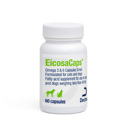 Dechra EicosaCaps boîte de 60 capsules vue de face