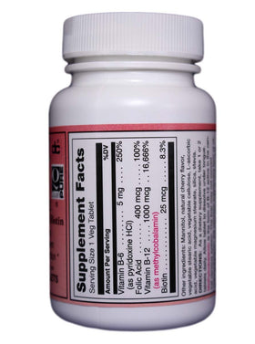 Dee Cee Laboratories B12 Capsules Végétales avec étiquette et détails