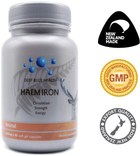 Deep Blue Health Complément Fer Hémique 1000mg utilisation quotidienne