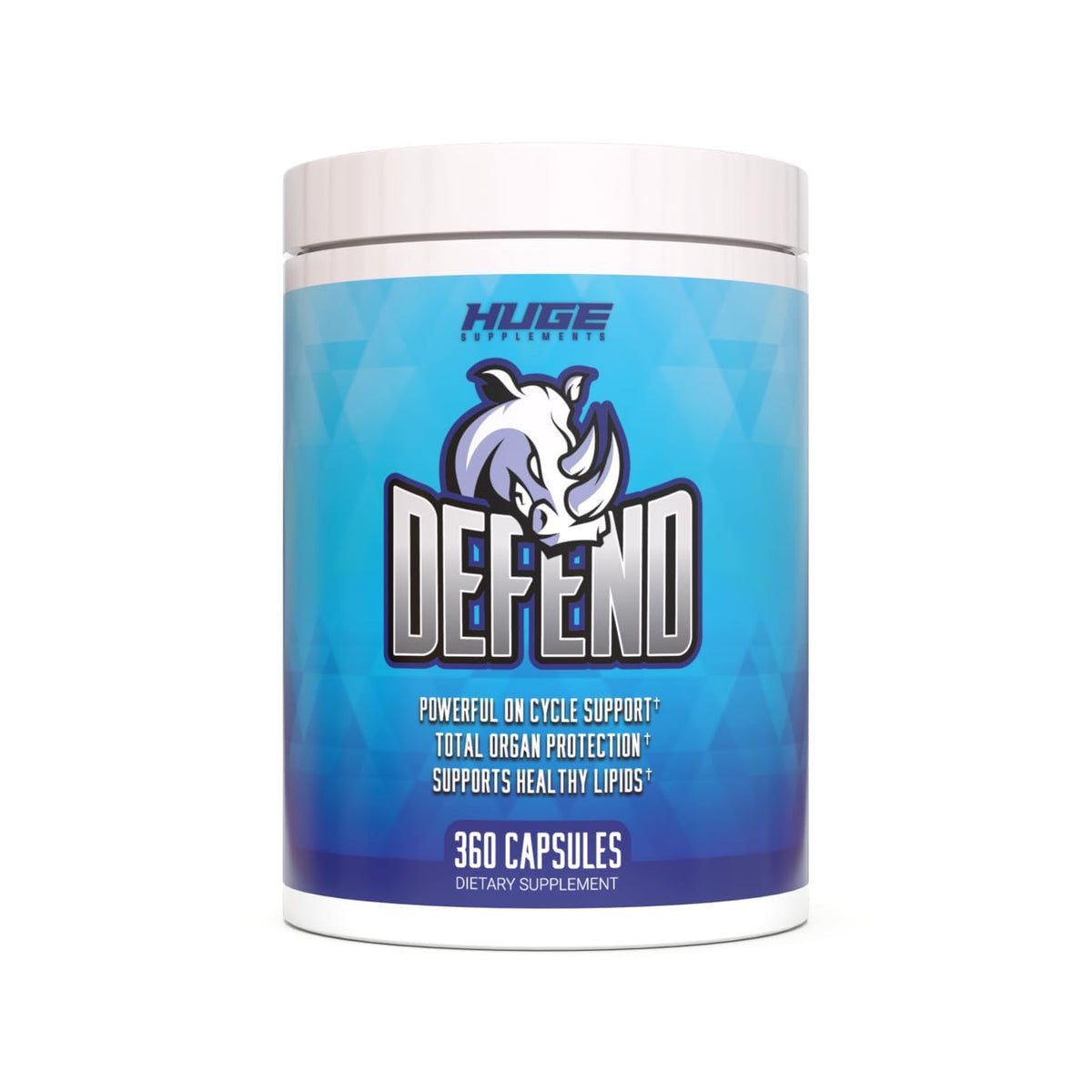 Defend Cycle Support de Huge Supplements, pot de 360 capsules