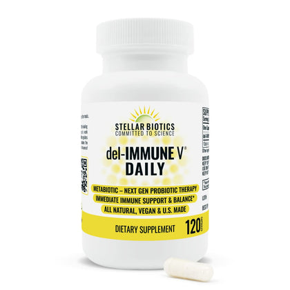 Del-daily wellness V Daily 120 capsules vue de face
