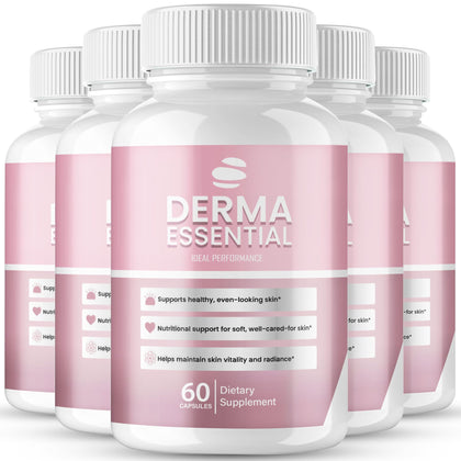 Derma Essential Capsules d'IDEAL PERFORMANCE en boîte avec étiquette clairement visible