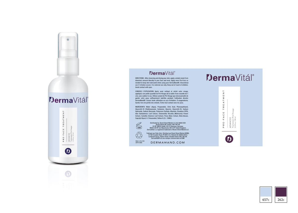 DermaVitál Derma Wand avec son manuel d'utilisation