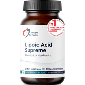 Designs for Health Acide Lipoïque Suprême 300 mg 60 capsules vue avant
