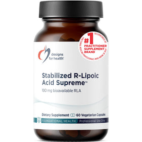 Designs for Health Acide R-Lipoïque Stabilisé 100mg vue avant