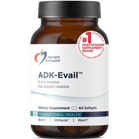 Designs for Health ADK Evail 60 gélules vue de face