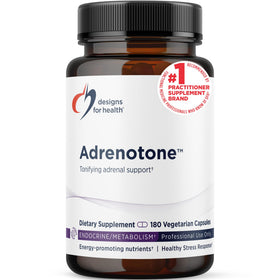Designs for Health Adrenotone 180 capsules, vue avant du flacon