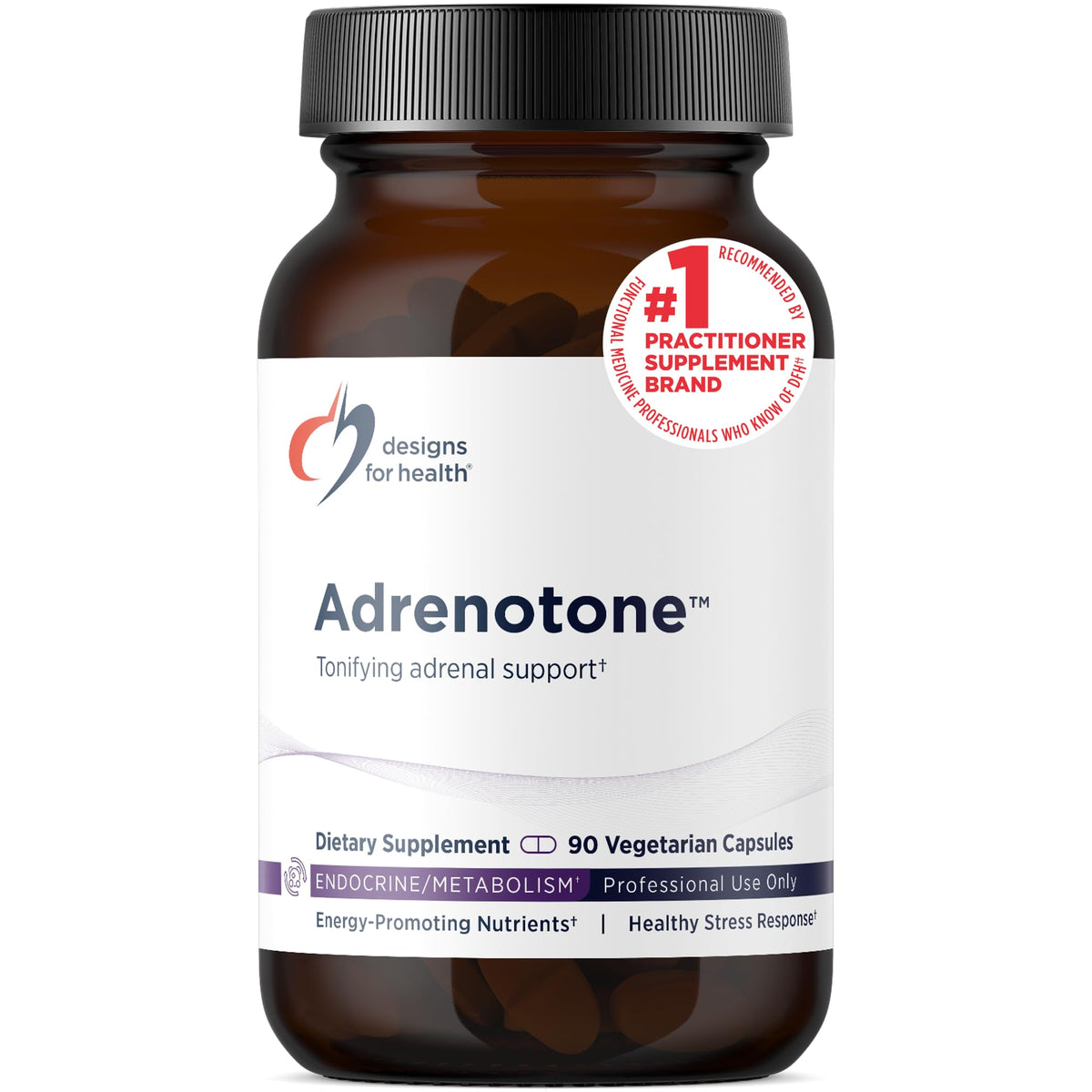 Designs for Health Adrenotone 90 capsules vue de face