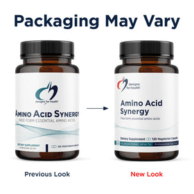 Designs for Health Amino Acid Synergy supplement capsules
