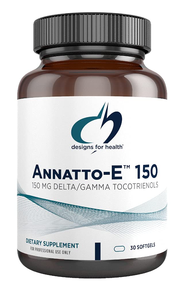 Designs for Health Annatto-E 150mg Tocotrienols flacon avant