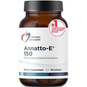 Designs for Health Annatto-E 150mg tocotrienols front view