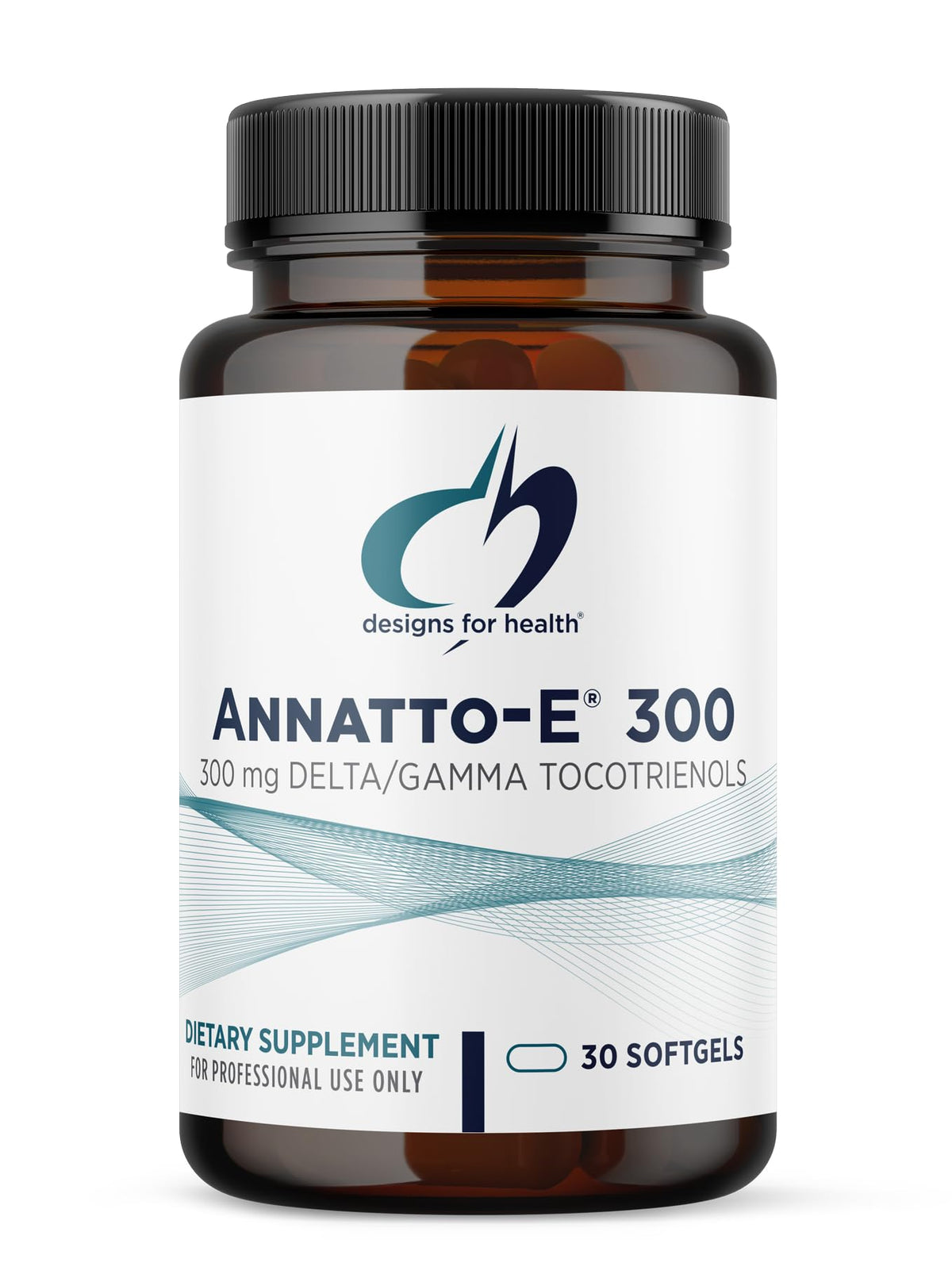 Designs for Health Annatto-E 300 mg Vitamine E complexe - vue avant