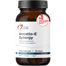 Designs for Health Annatto Tocotrienols 60 gélules adipeuses vue de face