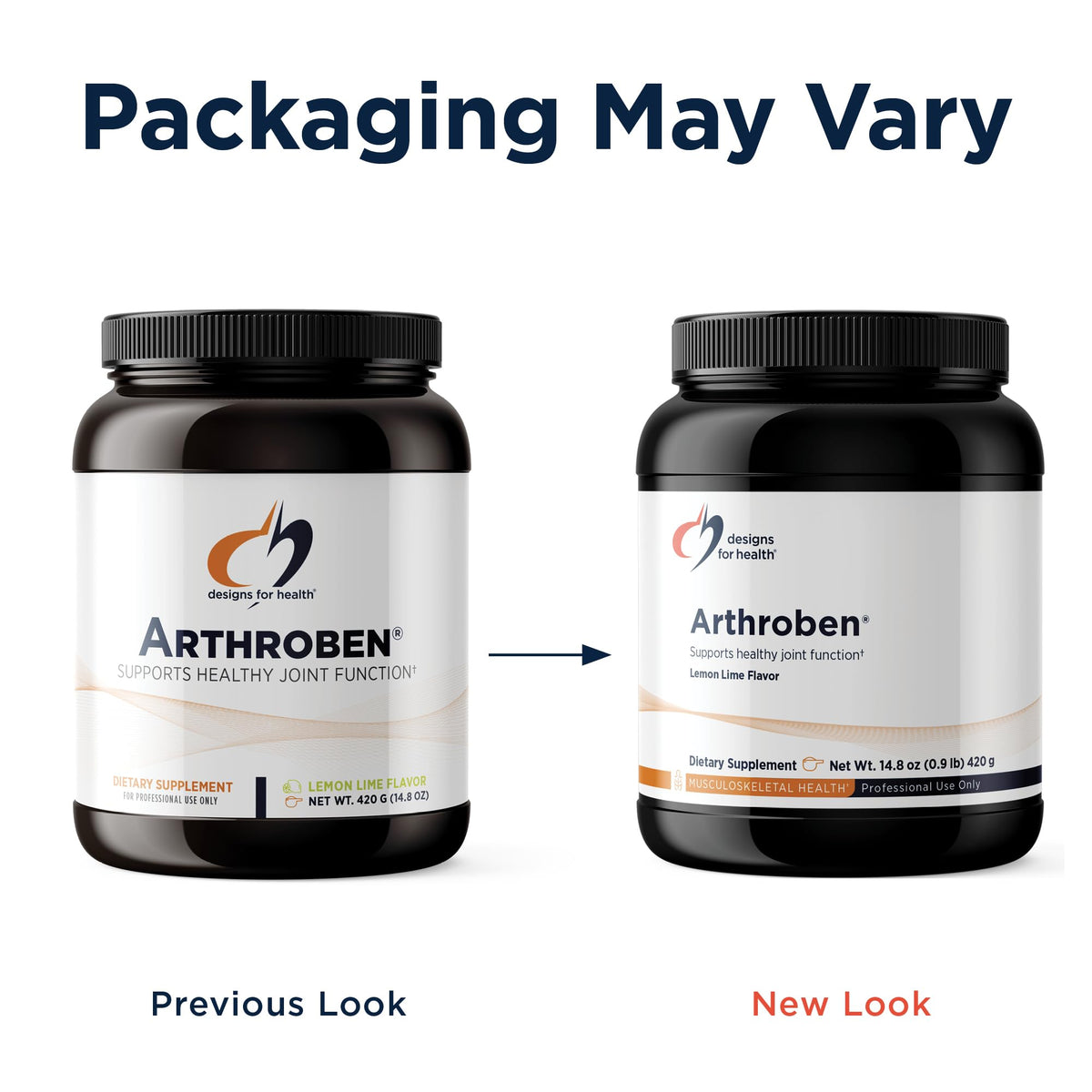 Designs for Health Arthroben Poudre de Collagène Citron Vert 600g en préparation avec de l'eau