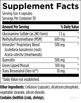 Designs for Health ArthroSoothe flacon avec capsules