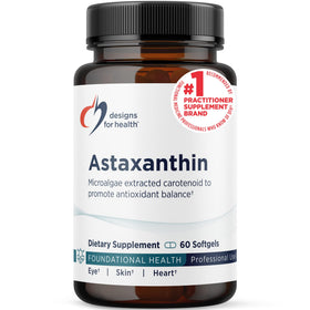 Designs for Health Astaxanthin 60 gélules présentation avant