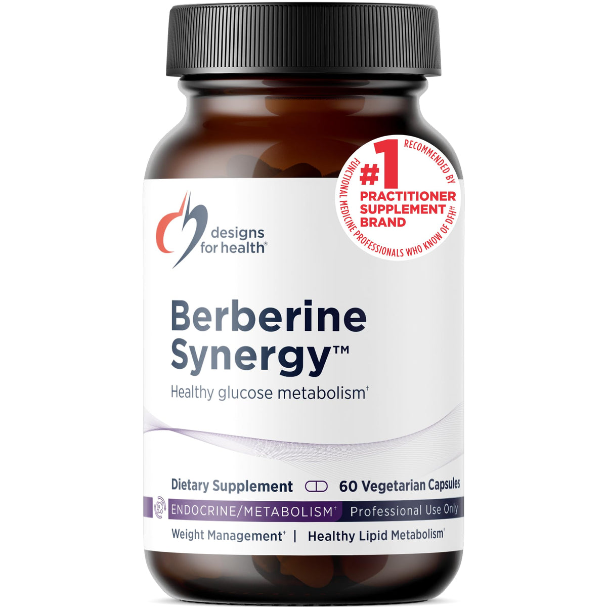 Designs for Health Berberine Synergy 400mg gélules vue avant