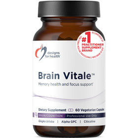 Designs for Health Brain Vitale 60 capsules vue avant