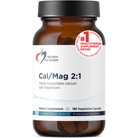 Designs for Health Cal/Mag 2:1 180 Capsules vue de face
