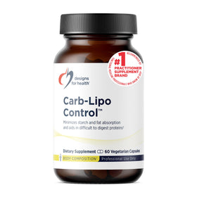 Designs for Health Carb-Lipo Control 60 capsules front view