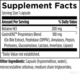 Designs for Health Complément Alimentaire Enzymes - capsules sur une table
