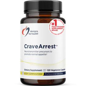 Designs for Health CraveArrest 120 capsules packaging front view