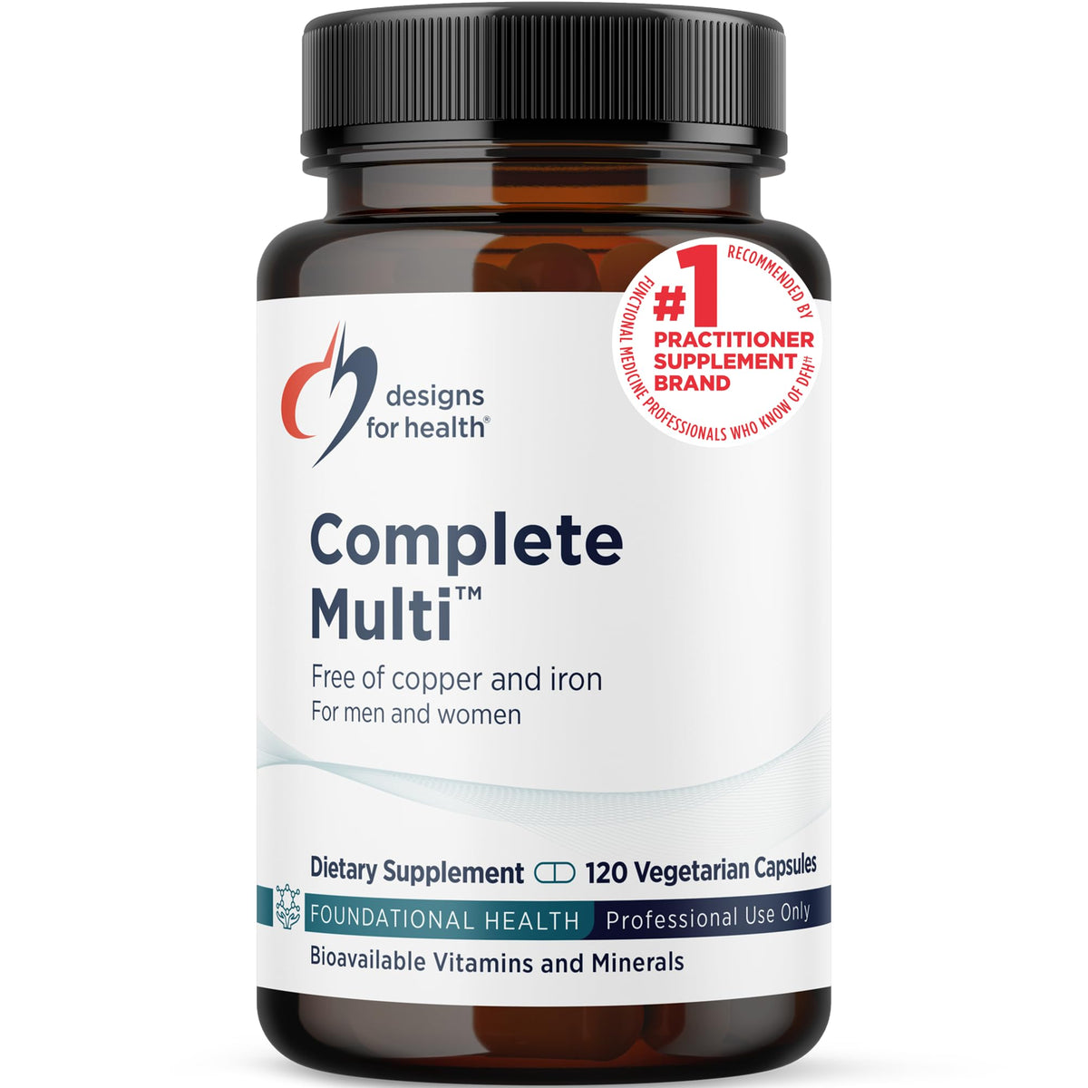 Designs for Health DFH Complete Multi 120 capsules vue avant