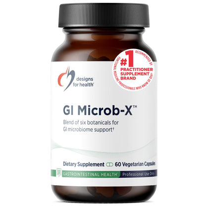Designs for Health GI Microb-X 60 capsules vue de face