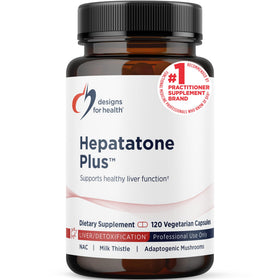 Designs for Health Hepatatone Plus 120 gélules - vue de l'emballage