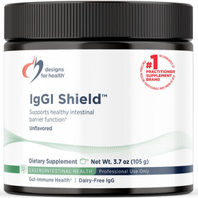 Designs for Health IgGI Shield Poudre 139g vue de face
