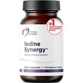 Designs for Health Iode avec Sélénium 120 Capsules vue avant