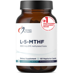 Designs for Health L 5-MTHF 5mg complément alimentaire boîte avant