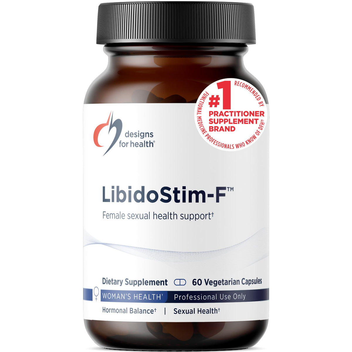 Designs for Health LibidoStim-F boîte de 60 capsules vue de face