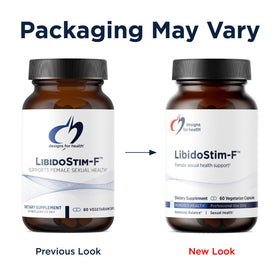 Designs for Health LibidoStim-F capsules dans un verre