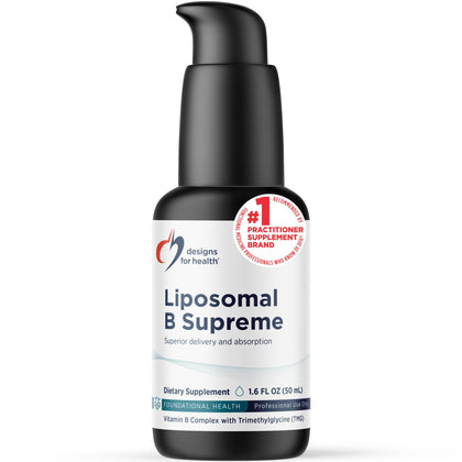 Designs for Health Liposomal B Complex 50 Servings front view