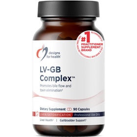 Designs for Health LV-GB Complex 90 Capsules vue avant du produit