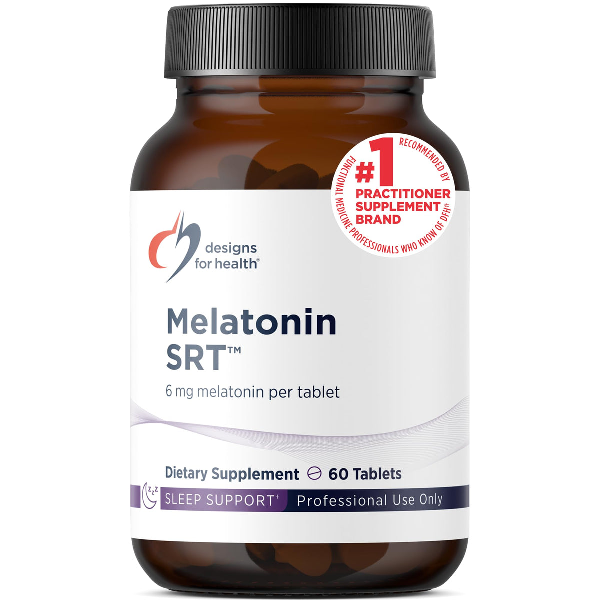 Designs for Health Melatonine SRT 6mg emballage avant