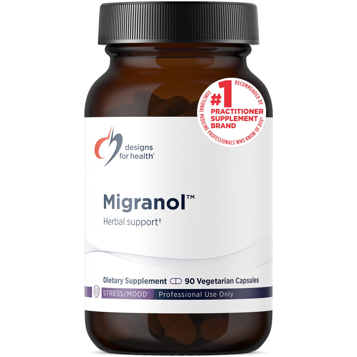 Designs for Health Migranol 90 capsules vue de face