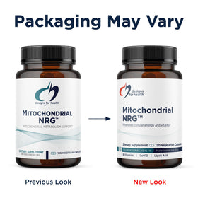 Designs for Health Mitochondrial NRG en utilisation sur un bureau