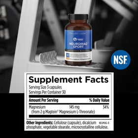 Designs for Health NeuroMag 30 Servings capsules close-up
