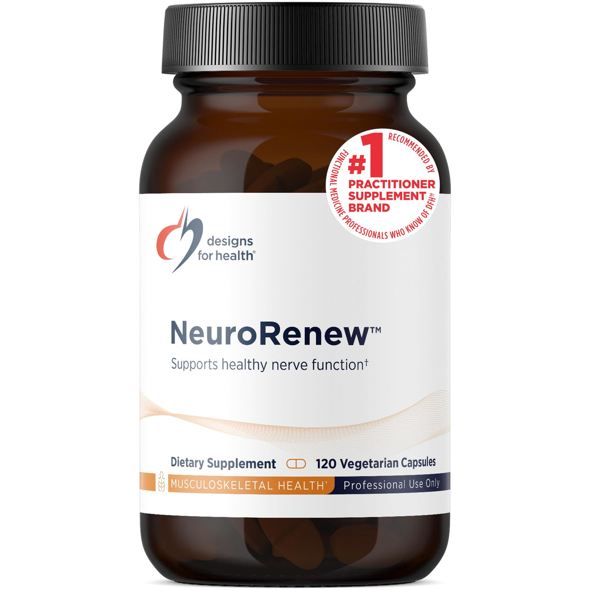Designs for Health NeuroRenew 120 Capsules vue avant