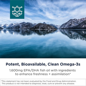 Designs for Health OmegAvail Hi-Po TG 1600mg EPA/DHA gélules arrière
